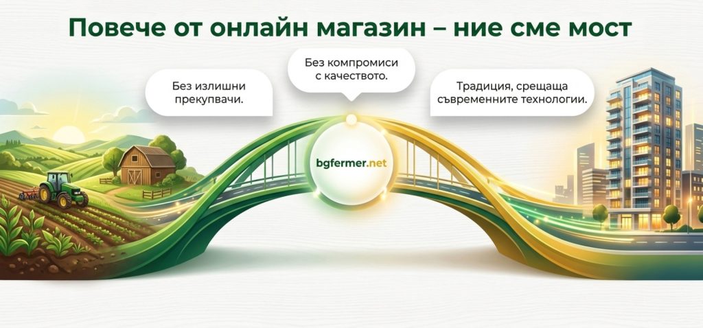 100% Проследим произход на български фермерски продукти