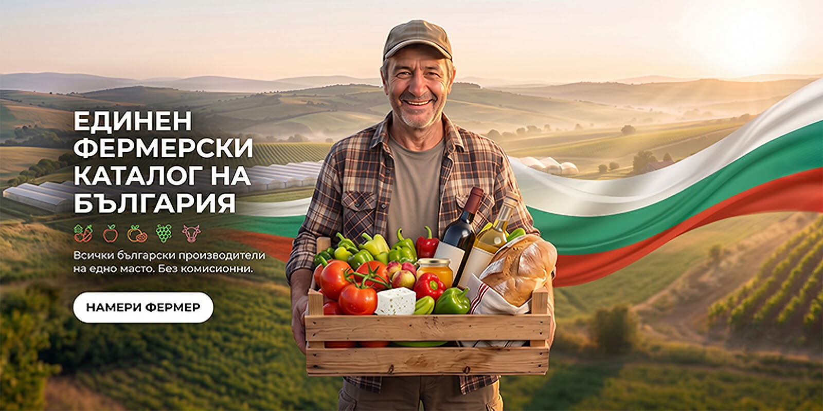 bgfermer.net - онлайн пазар за български фермерски продукти директно от производителя.